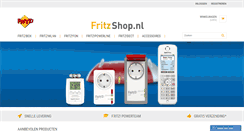 Desktop Screenshot of fritzshop.nl