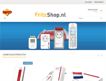 Tablet Screenshot of fritzshop.nl